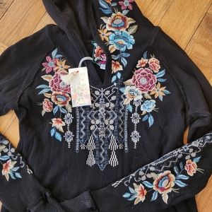 Johnny Was Eleni Hooded Thermal Size S